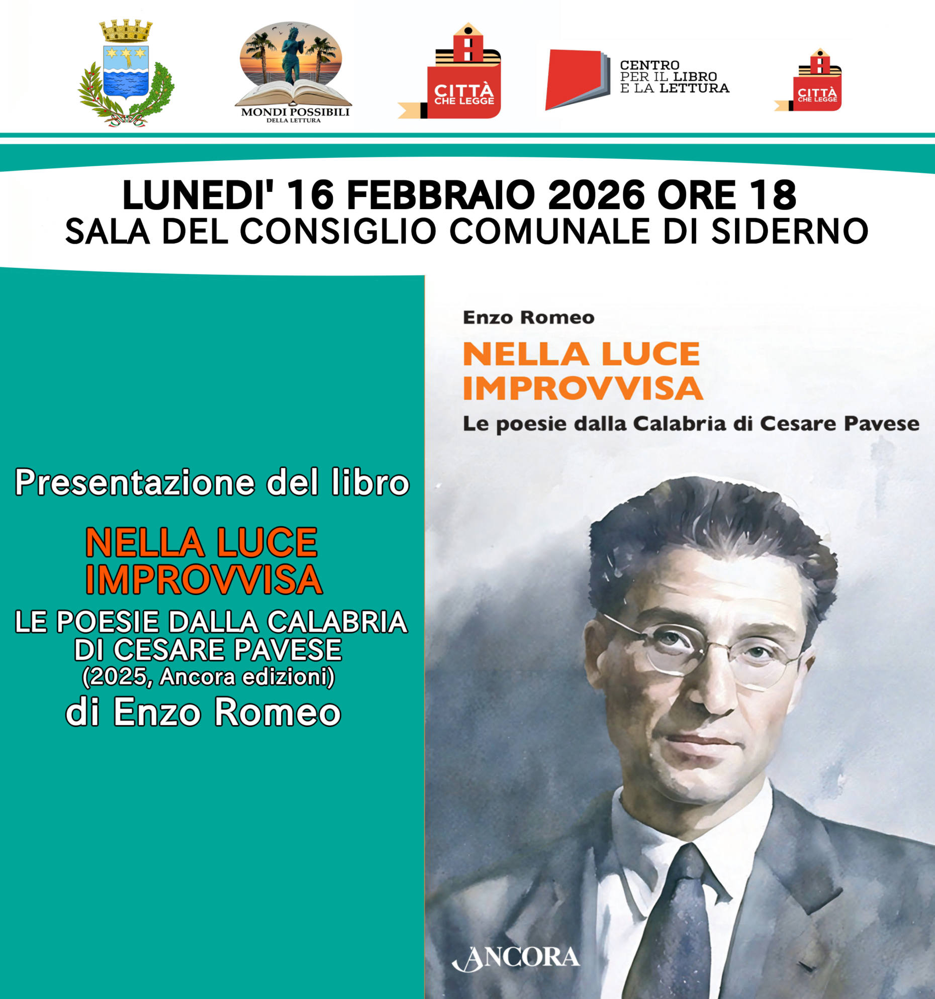 Presentazione del libro: “Nella luce improvvisa”