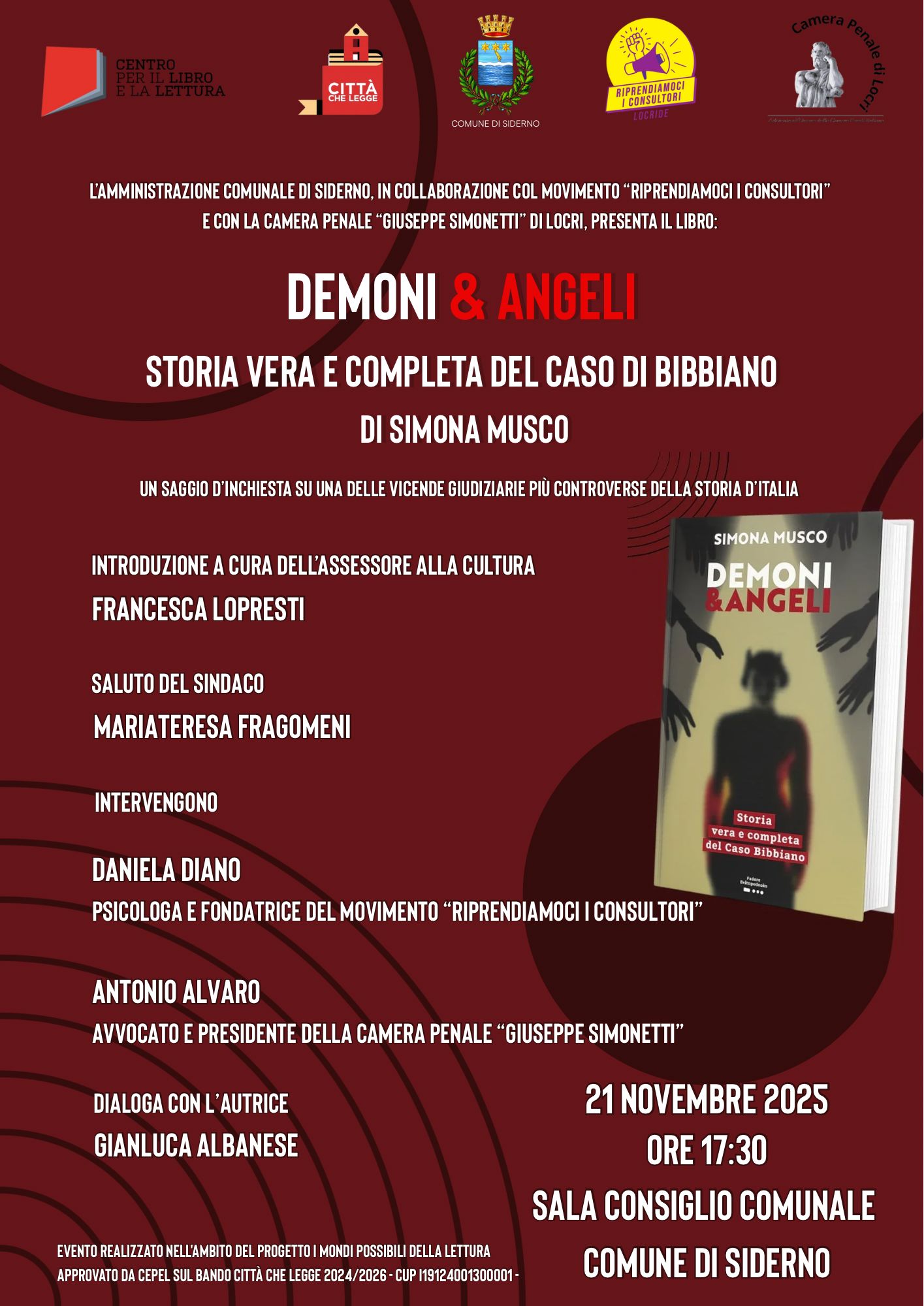 Presentazione del libro: “Demoni & Angeli”